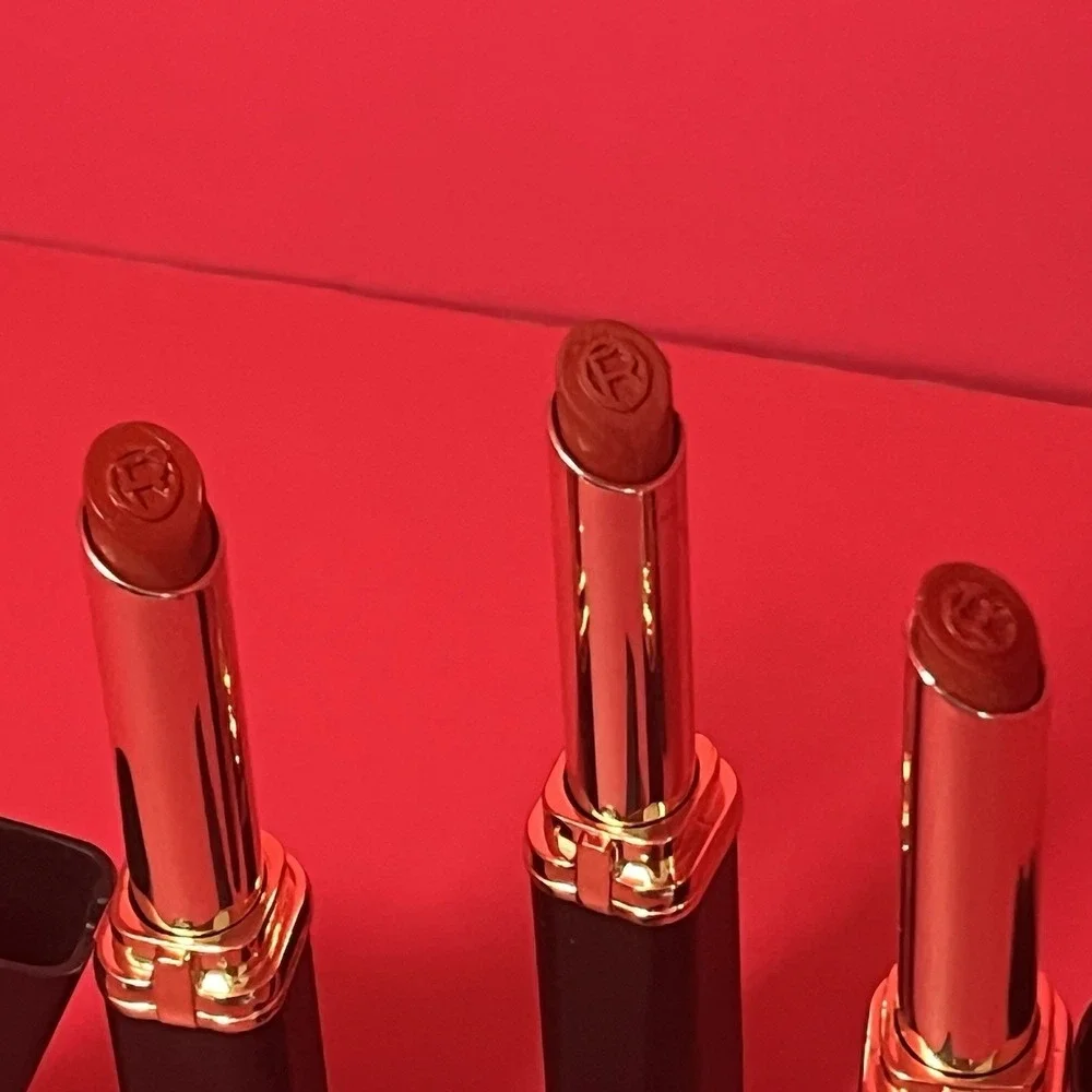 Loreal Color Riche Voluminous Matte Lipstick 203 Le Rouge Avant‎ Garde Lot of 3
